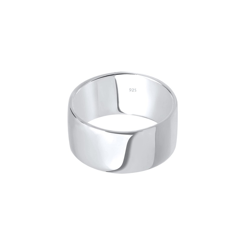 Elli Basic Geo Women's Stacking Ring in 925 Sterling Silver,