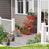 viewcare Raised Garden Bed, 3 Tier Small Vertical Garden Planter