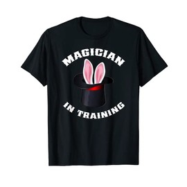Magician in Training, Magic Hat with Rabbit, Magic Trick Tee