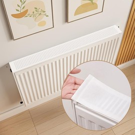 Breathable Radiator Dust Cover, Designed Built in Magnets to Block Dust and Extend Radiator Life (100cm)