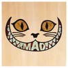 ジャカモウ チシャ猫 MAD CAT ・ギター や ベース 楽器に貼る インレイステッカー (BP)