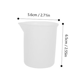 Hohopeti DIY Epoxy Glue Making Tool Set 1 Set Measuring Cups Tool Kit for Crafts Jewelry Making