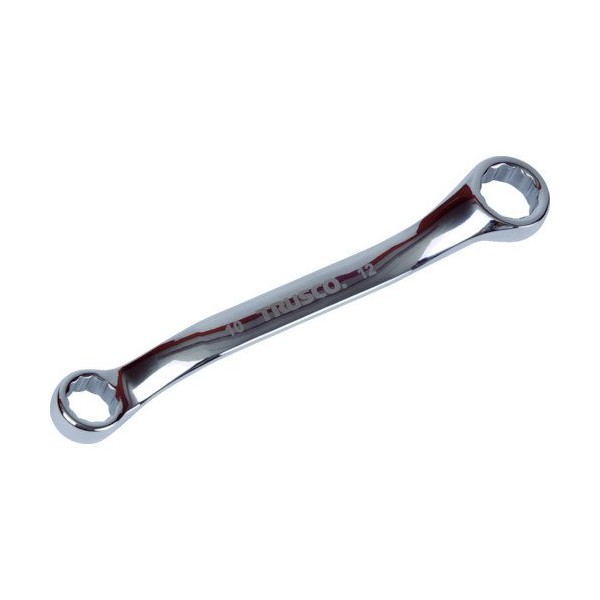 TRUSCO TSRM-1719 Short Glasses Wrench, 45°, 0.7 x 0.7 inches