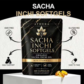 Athera Sacha Inchi Oil Softgels – Sacha Inchi Oil for Skin Health