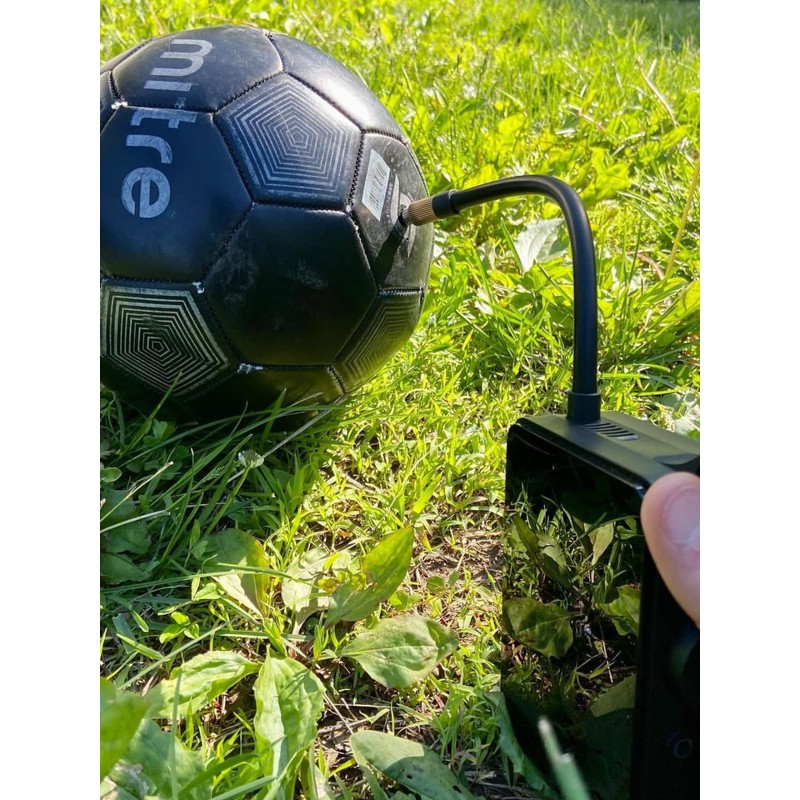 HOTO Air Pump, Multi-purpose, 5 Presets, Automatic Stop, Precision Pressure