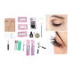 3 in 1 Eyelash Extension Kit Mannequin Head False Lashes