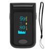 Organic LED Fingertip Pulse Oximeter Blood Oxygen Saturation Monitor With