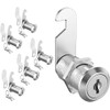 5PCS Cam Locks 1" Cabinet Thumb Lock for Camper, Trailer,
