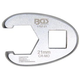 BGS 1757-21 | Crowfoot Spanner | 12.5 mm (1/2") Drive | 21 mm