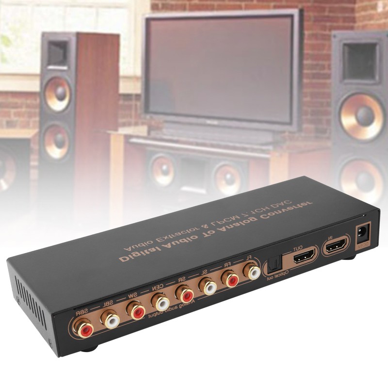 HD Multimedia Interface 4K Video Converter LPCM 7.1CH Digital Audio