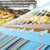 CHULIM 12 FT Double Quilted Fabric Hammock with Spreader Bars