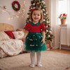 Toddler Baby Girl Christmas Princess Dress Short Sleeve Sequin Peter
