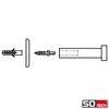 SOTECH TALEA Coat Hooks with Plate Real Stainless Steel Solid