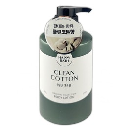 오늘의쇼핑03 Happy Bath Clean Cotton Original Collection 500g-O Body Lotion