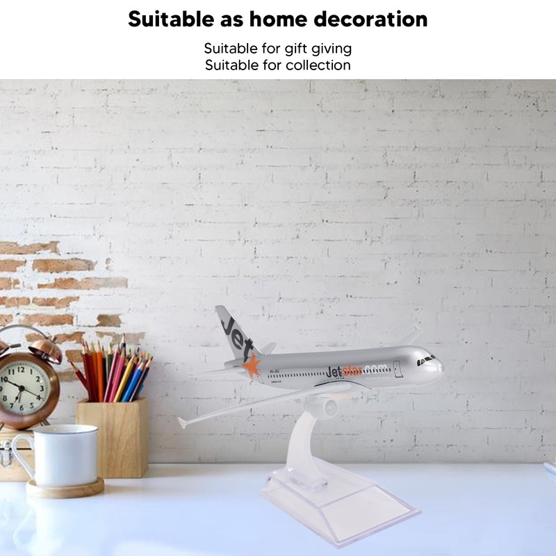Alloy Aircraft Plane Model Bright Color Stable Base Home Decor