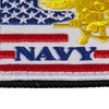 American Flag & Navy SEALs Seals Velcro Patch (Red &