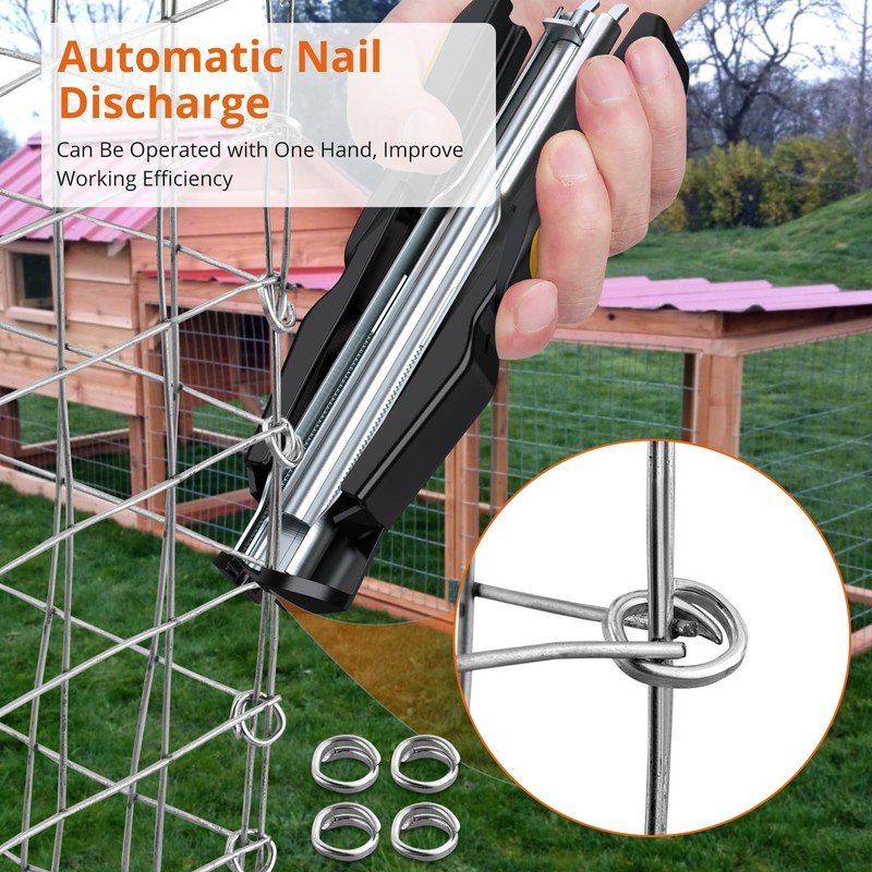 Proster Manual Hog Ring Plier Kit - Hog Ring Gun