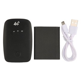 4G Mobile WiFi Hotspot Micro Card Slot 2100mAh Battery Portable 4G WiFi Router for Car Users Business Travelers