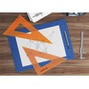 Pacific Arc's Scholastic Triangle - 8 pulgadas - Fluorescente -