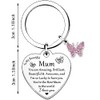 HULALA Best Mum Keyring Keychain Key Ring Gifts For Mothers