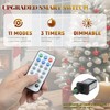 YITAHOME Pre-Lit Artificial Pencil Christmas Tree 7.5 FT with Remote,