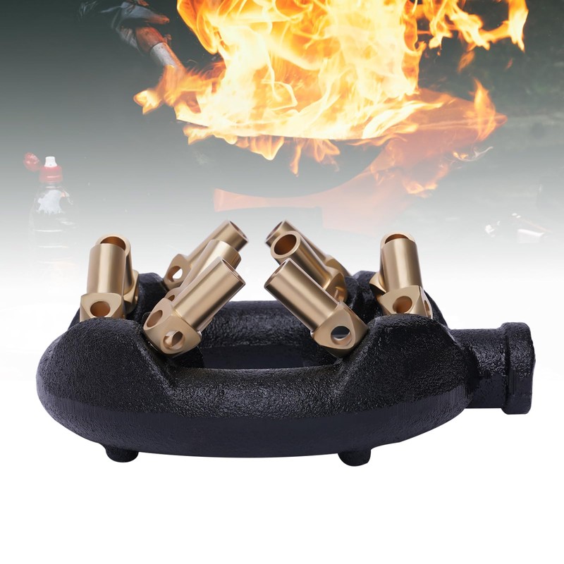 MUSESPANI 10 Tips Jet Burner Natural Gas Propane Jet Burner