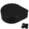 iplusmile Salt Sugar Pepper Storage Box Plastic Spice Box Lid