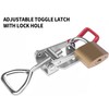 Vicuna R Heavy Duty Toggle Latch Clamp 4003, Large Adjustable