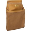 WAL-BOARD TOOLS Tool Pouches and Accessories, Top Grain Saddle Leather,