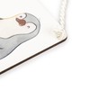Mr. & Mrs. Panda Personalisiertes Deko Schild Maus Pinguin Geburtstag