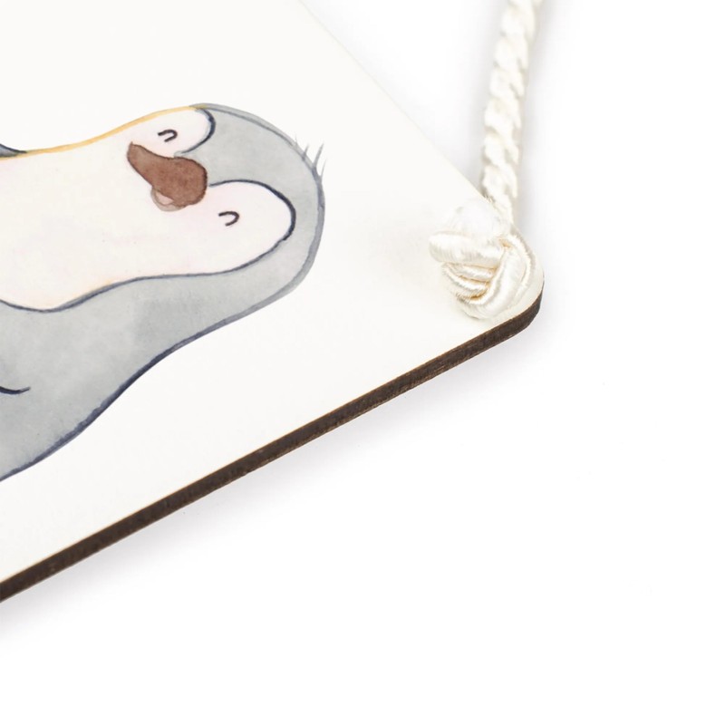 Mr. & Mrs. Panda Personalisiertes Deko Schild Maus Pinguin Geburtstag