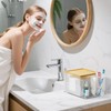 VITVITI Disposable Face Towel Holder Box, Acrylic Clean Skin Club