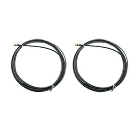 WeldingCity 2-pk 15-ft Steel Conduit Liner 23-40-15 .023"-.025" for MIG Welding Gun Tweco Mini/#1 and Lincoln Magnum 100L