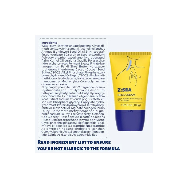 Zsea Crema Reafirmante Cuello Con Rodillo Antienvejecimient
