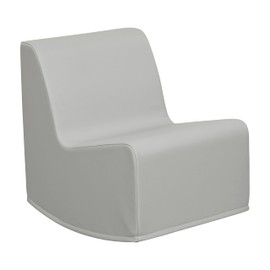 ECR4Kids SoftZone Rocker, Flexible Seating, Grey