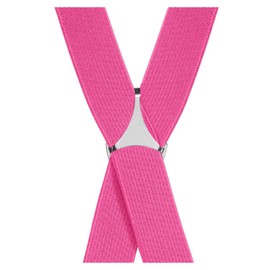 Playshoes Unisex Kids Fully Adjustable Elasticated Suspenders Braces, Pink, 60 cm