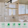 LPOLER Stainless Steel Squeegee for Shower Doors, All-Purpose Shower Squeegee