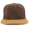 Trendy Apparel Shop - Gorra de pana con textura de