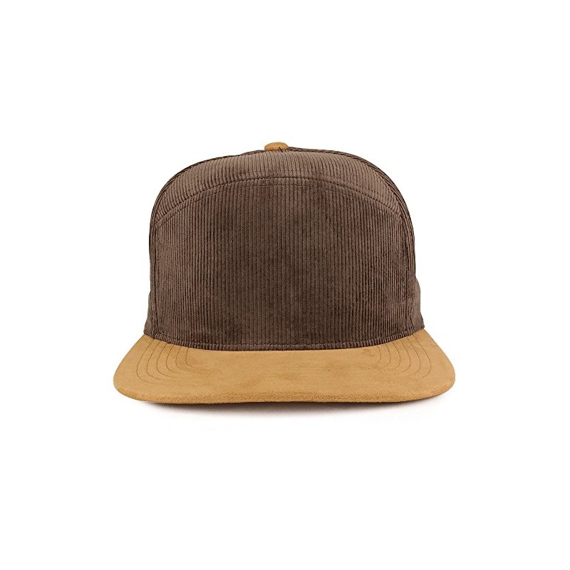 Trendy Apparel Shop - Gorra de pana con textura de