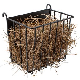 Guinea Pig Hay Feeder，Rabbit Hay Feeder with Heavy-Duty Metal Frame Hay Holder，for Bunny, Guinea Pigs,Chinchillas-6.9x4.7x6.6 inch