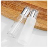 3PCS 50ml/1.7oz Empty Clear Glass Cosmetic Lotion Pump Bottle Refillable