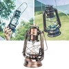 Vintage Camping Lantern 24h Battery Life USB Charging Detachable Lampshade