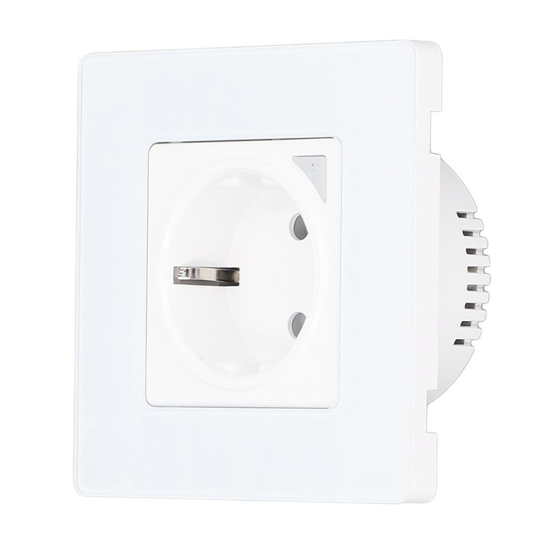 In Wall Smart Outlet 2.4GHz Wifi Socket Waterproof Remote Control
