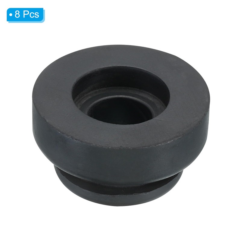PATIKIL Refrigeration Compressor Rubber Mounting Feet, 8 Pack Foot Mount