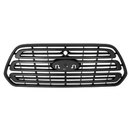 HECASA Front Grille Compatible with 2015-2019 Ford Transit 150 250 350 350HD Grill Assembly ABS Plastic Black Replacemant for CK4Z-17E810-AA FO1200587