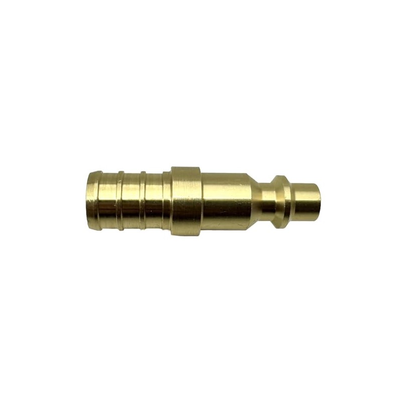 GRIDTECH (2 Pack) Brass 1/2” PEX to Air Plug Connector