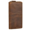 STILORD 'Viola' Large Leather Purse for Women Long Clutch Wallet