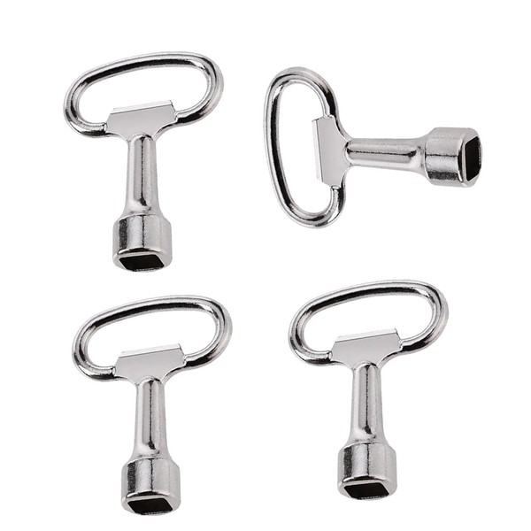 WLVinson Set of 4 square key tap, outdoor tap key,