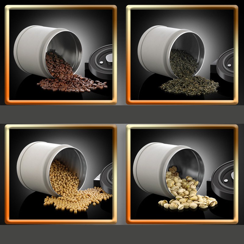Vacuum Container Press Type 304 Stainless Steel Airtight Canister for