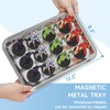 WELIDAY Miniatures Storage Case Miniatures Transport Case Aluminum Alloy Frame